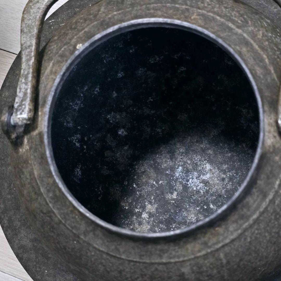 手取釜 鉄瓶 当時物 骨董品
