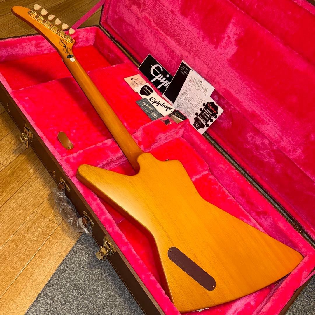 ギター Epiphone Korina Explorer Aged Natural