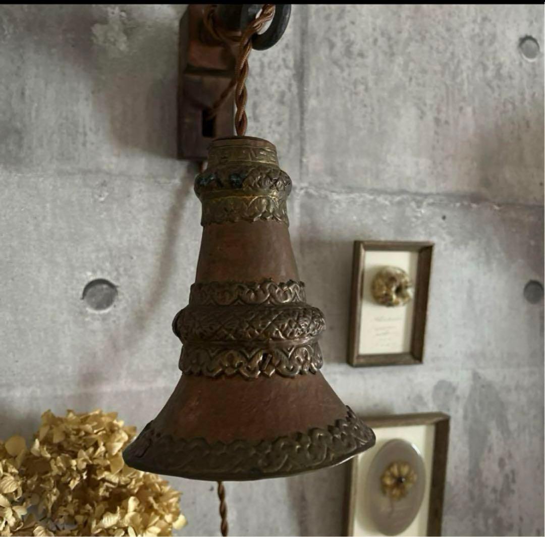 チベット ギャリン ベル 楽器 ライト 古道具 アンティーク