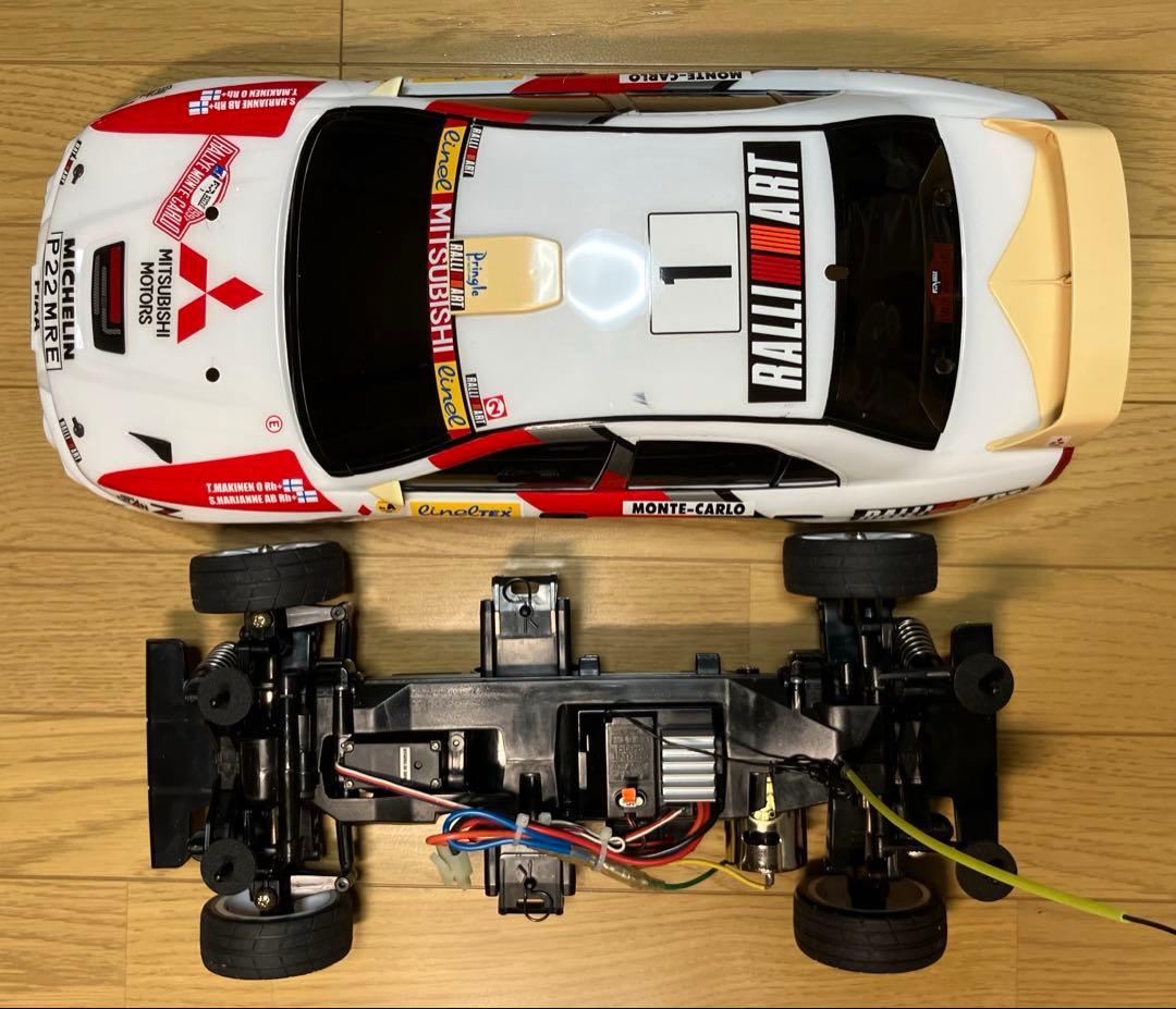 タミヤ三菱ランサーエボリューションⅣ モンテカルロ仕様 ランエボ TL-01