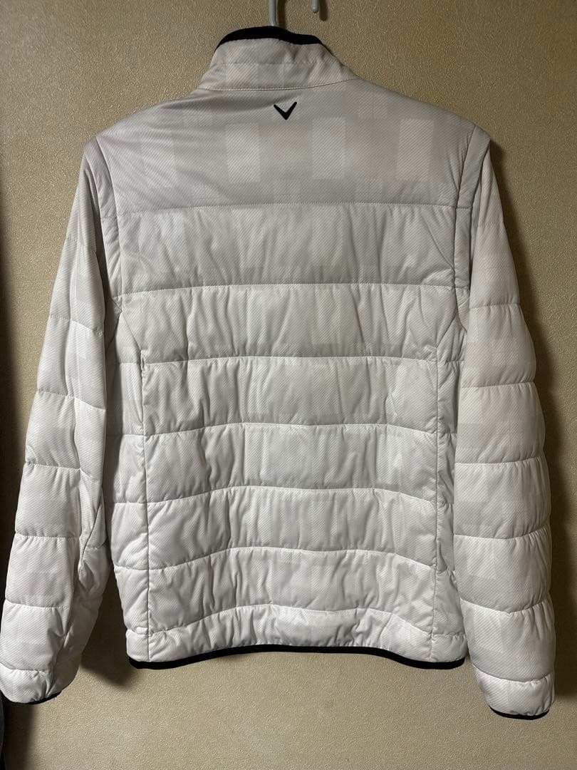 Callaway/キャロウェイ ゴルフ 2WAYジャケット【ホワイト/L】