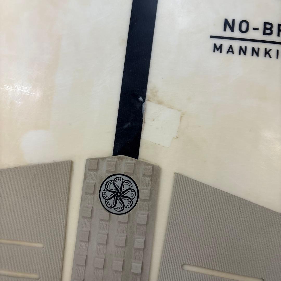 ファイヤワイヤーNO-BRAINER MANN サーフボード 5'8\" 使用感有