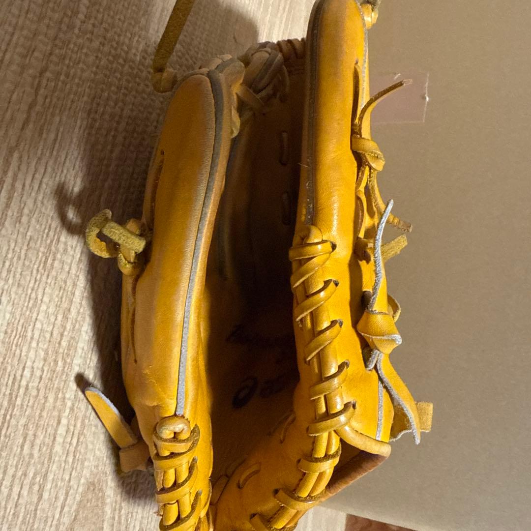 アシックス限定ダルビッシュ有モデル北海道ウェブ軟式グローブ