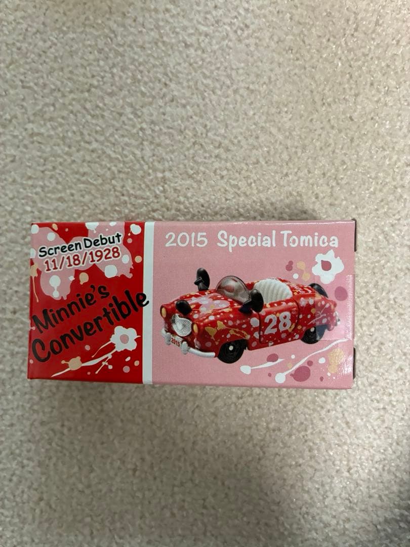 ミニーマウス コンバーチブル 2015年 スペシャルトミカ