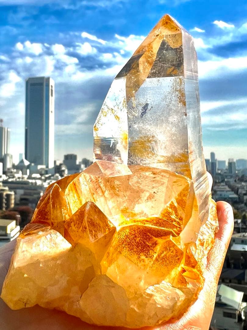 限定価格✨美✨希少✨AAAAAゴールデン ガネッシュヒマール ✨黄金の太陽神殿✨