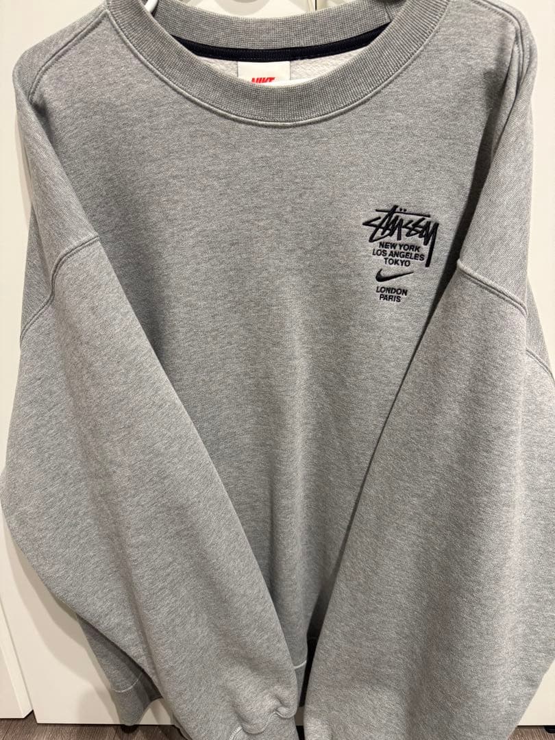 sutussy×nike Lサイズ　スウェット