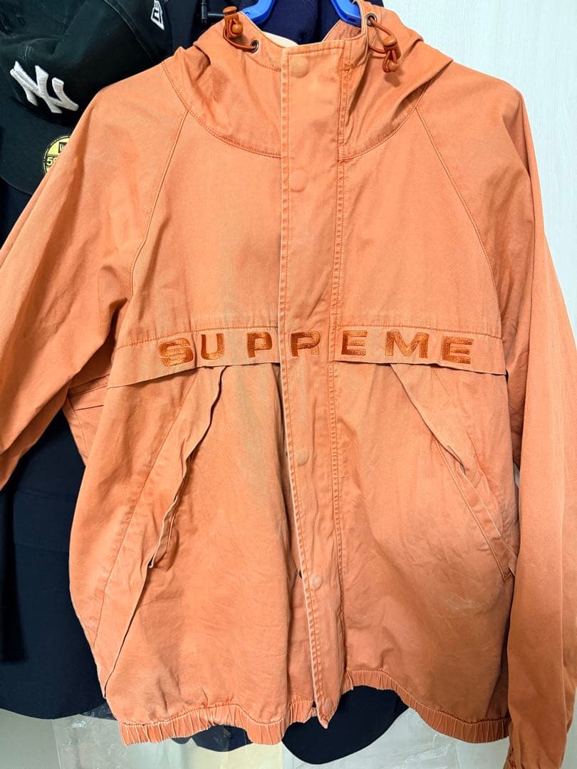 SUPREME オレンジ フード付きジャケット