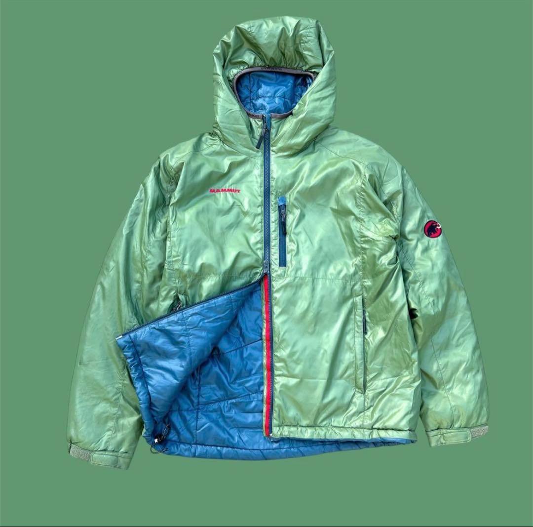 00s MAMMUT パファージャケットY2K テック　ダウン