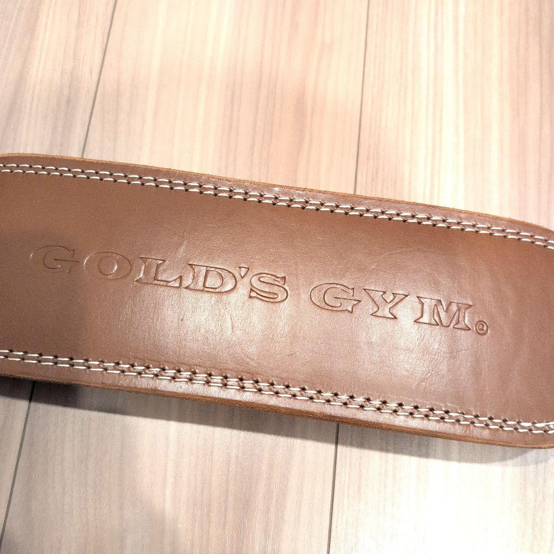 ゴールドジム プロレザーベルト Mサイズ