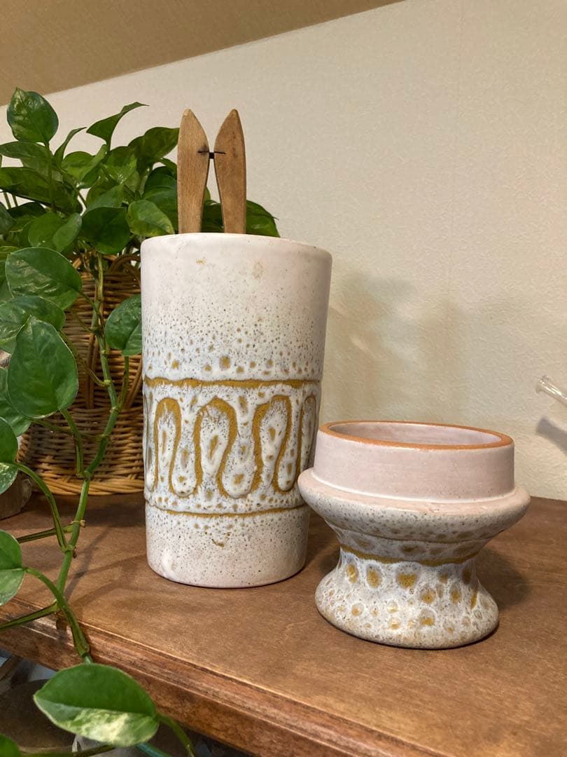 ヴィンテージ キャニスター Fat Lava CASICA