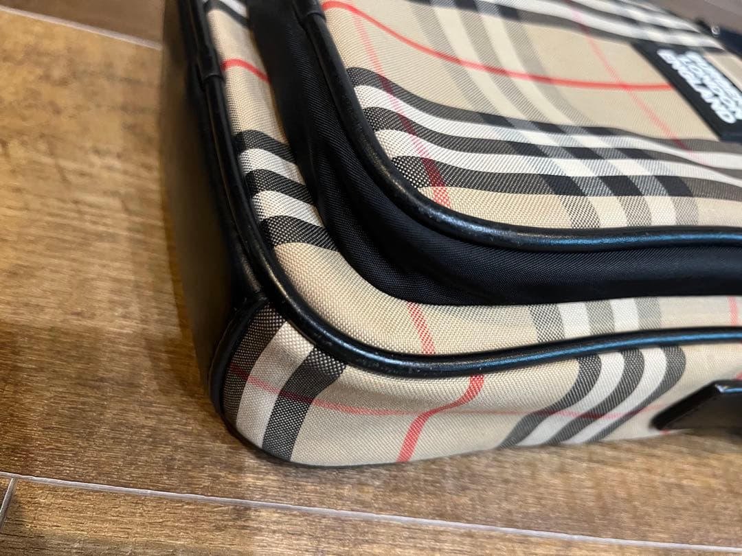 BURBERRY チェック柄ショルダーバッグ