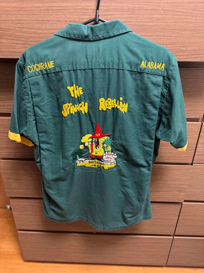 60sボウリングシャツMONSTER SOUVENIR BOWLINGSHIRT