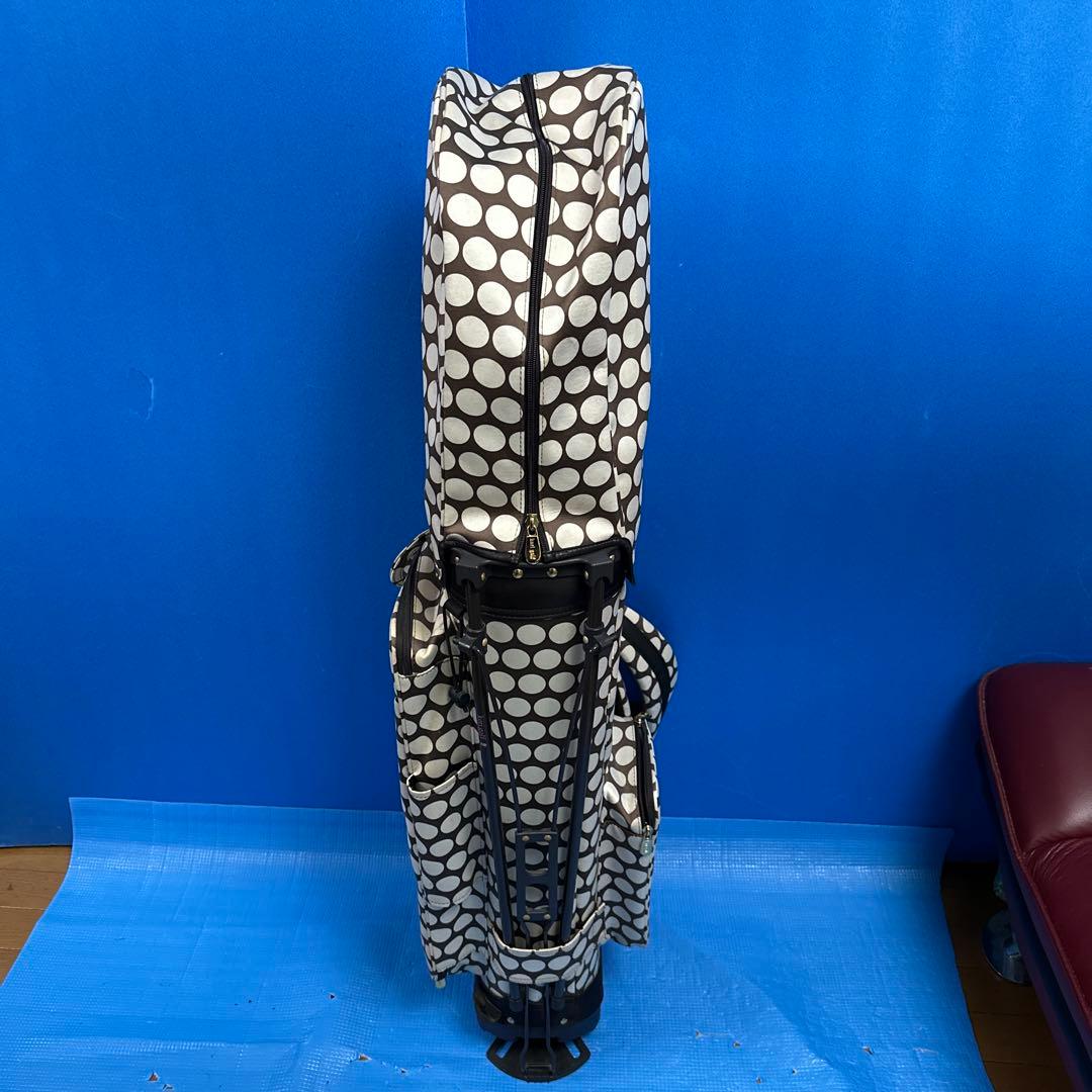 Keri水玉模様 ゴルフキャディバッグ美品週末値下げ中