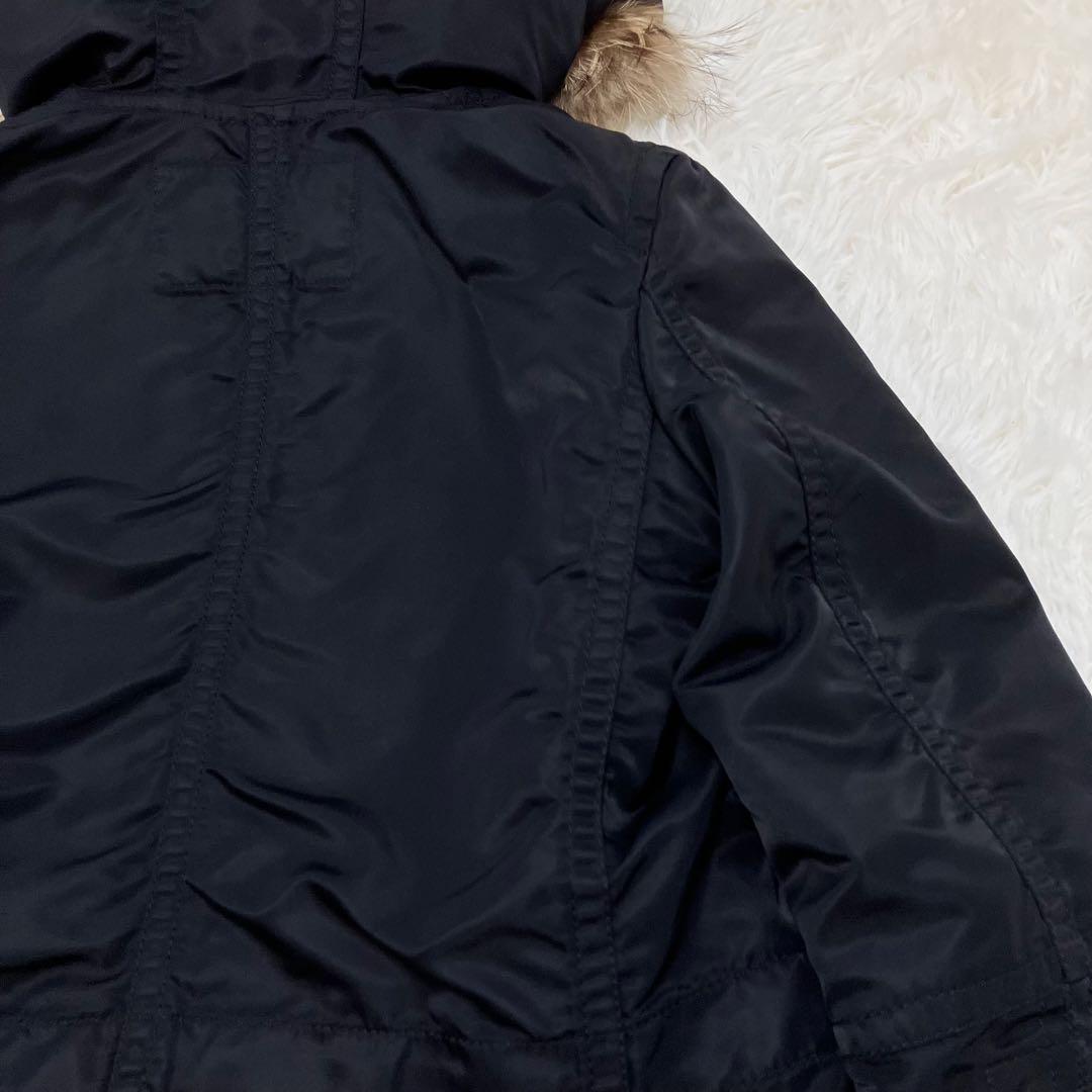 (美品)BURBERRY LONDON　モッズコート　ブラック　ライナー付き