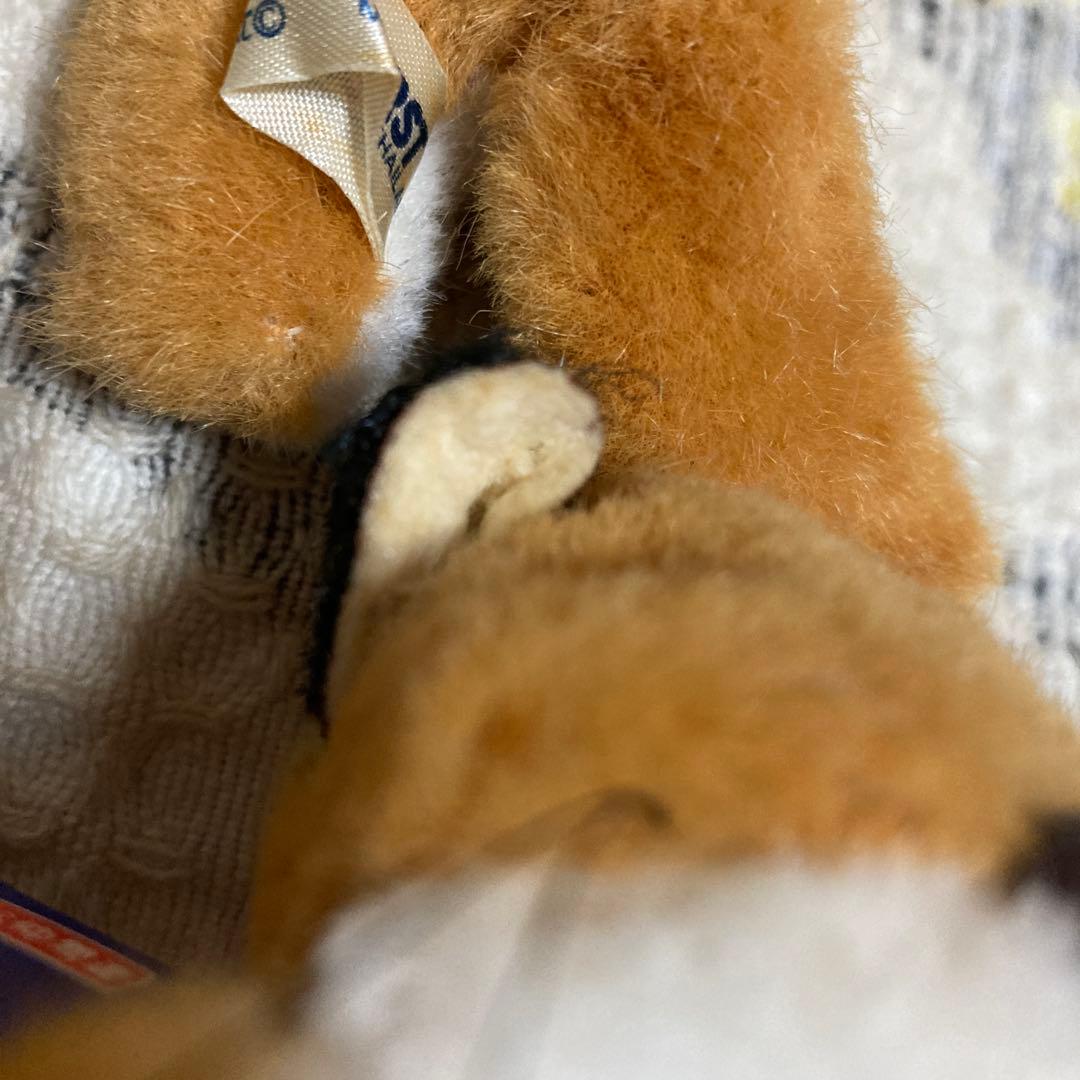 ファースト社 ヴィンテージ 森の小さな仲間達　キツネ　ぬいぐるみ　2コセット