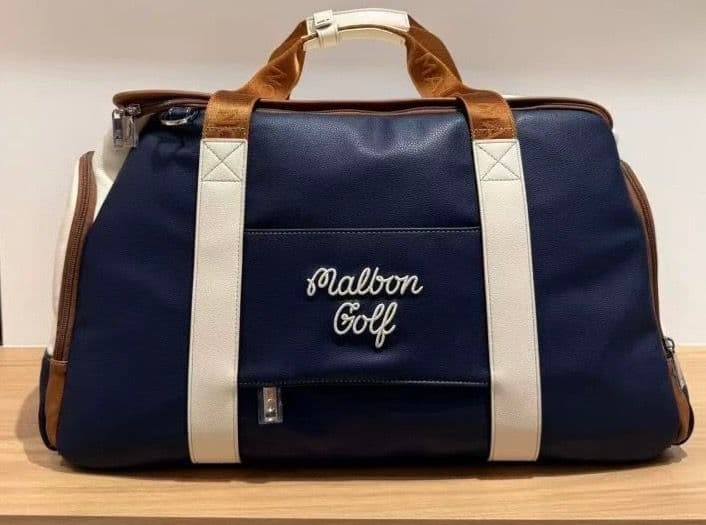 2色展開●マルボンゴルフボストンバッグネイビー