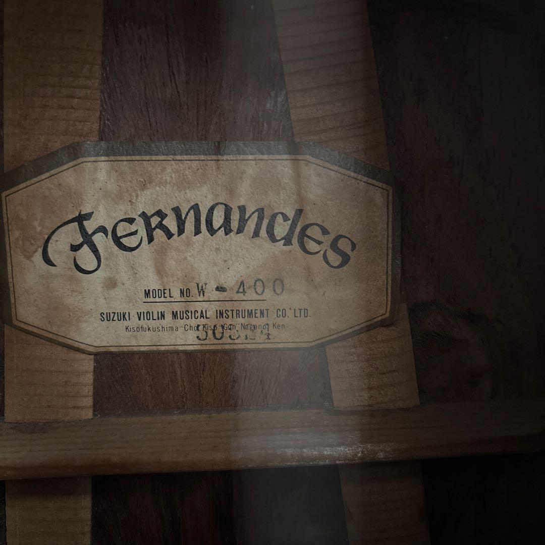 Fernandes アコースティックギター　W-400