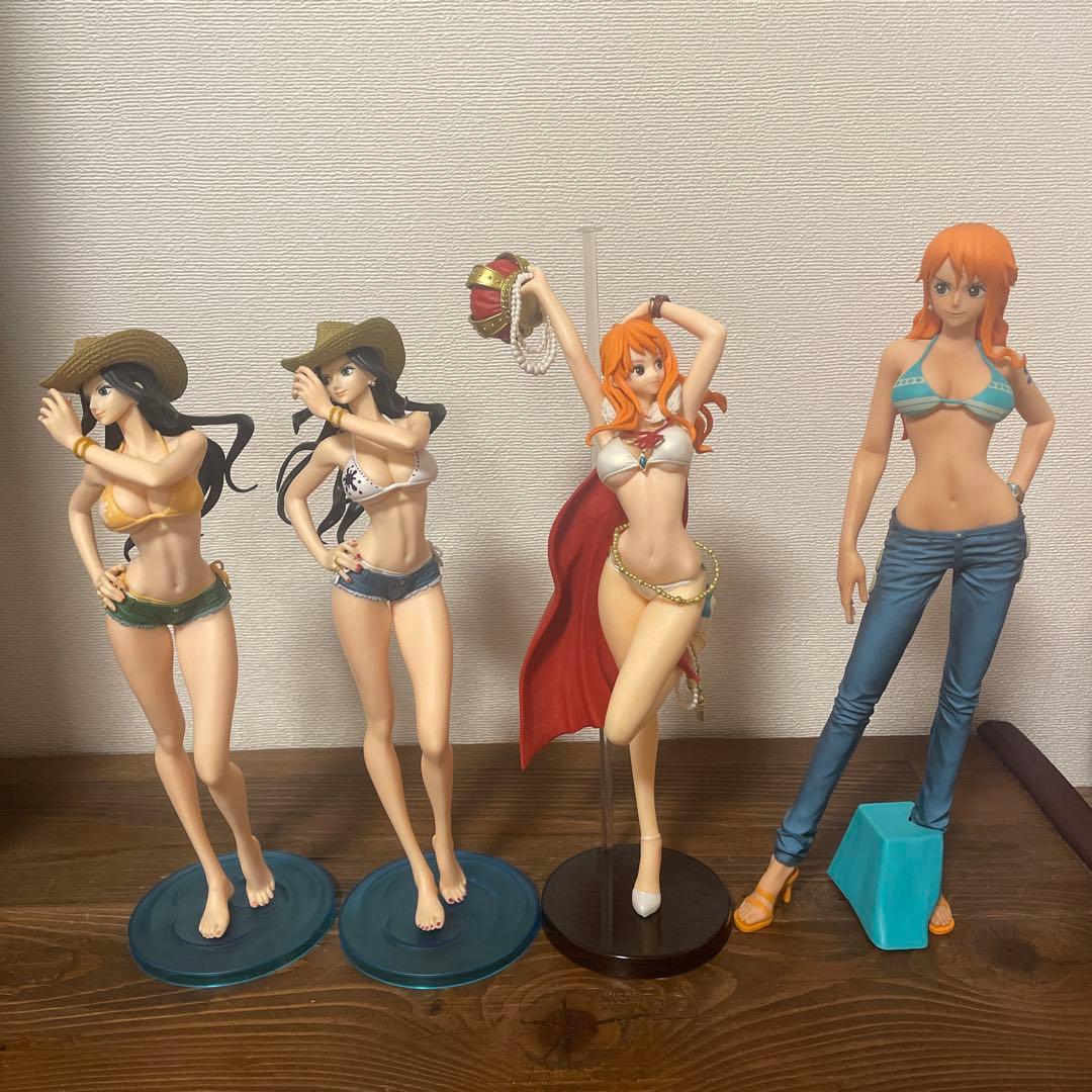 【まとめ売り】ワンピース　ナミ　ロビン　フィギュア