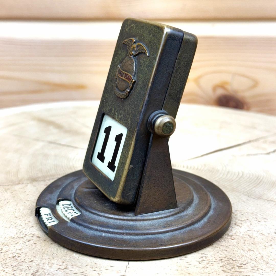 デスクカレンダー アンティーク アドバタイジング 店舗什器 ビンテージ 古道具