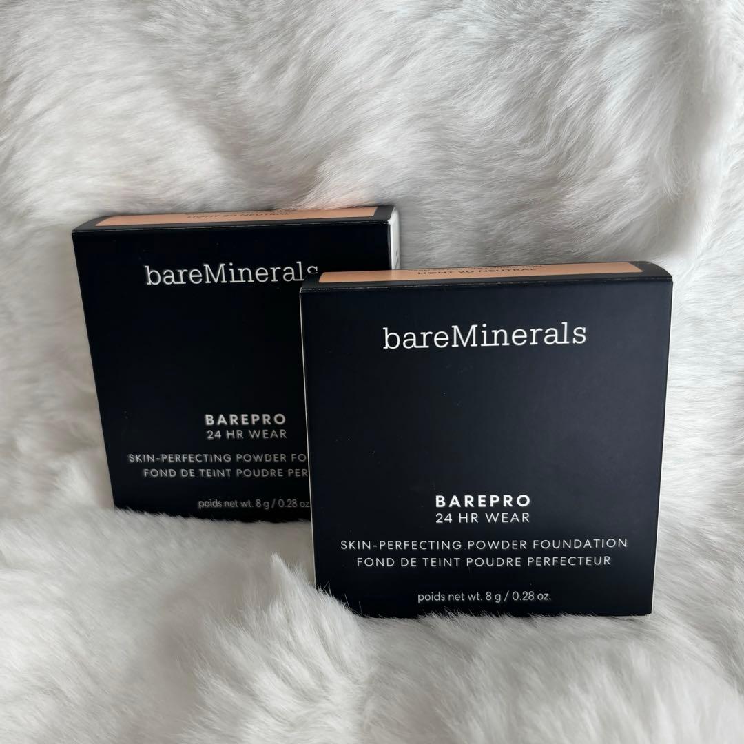 新品未使用(2個) ベアプロ 24HR ファンデーション ライト20