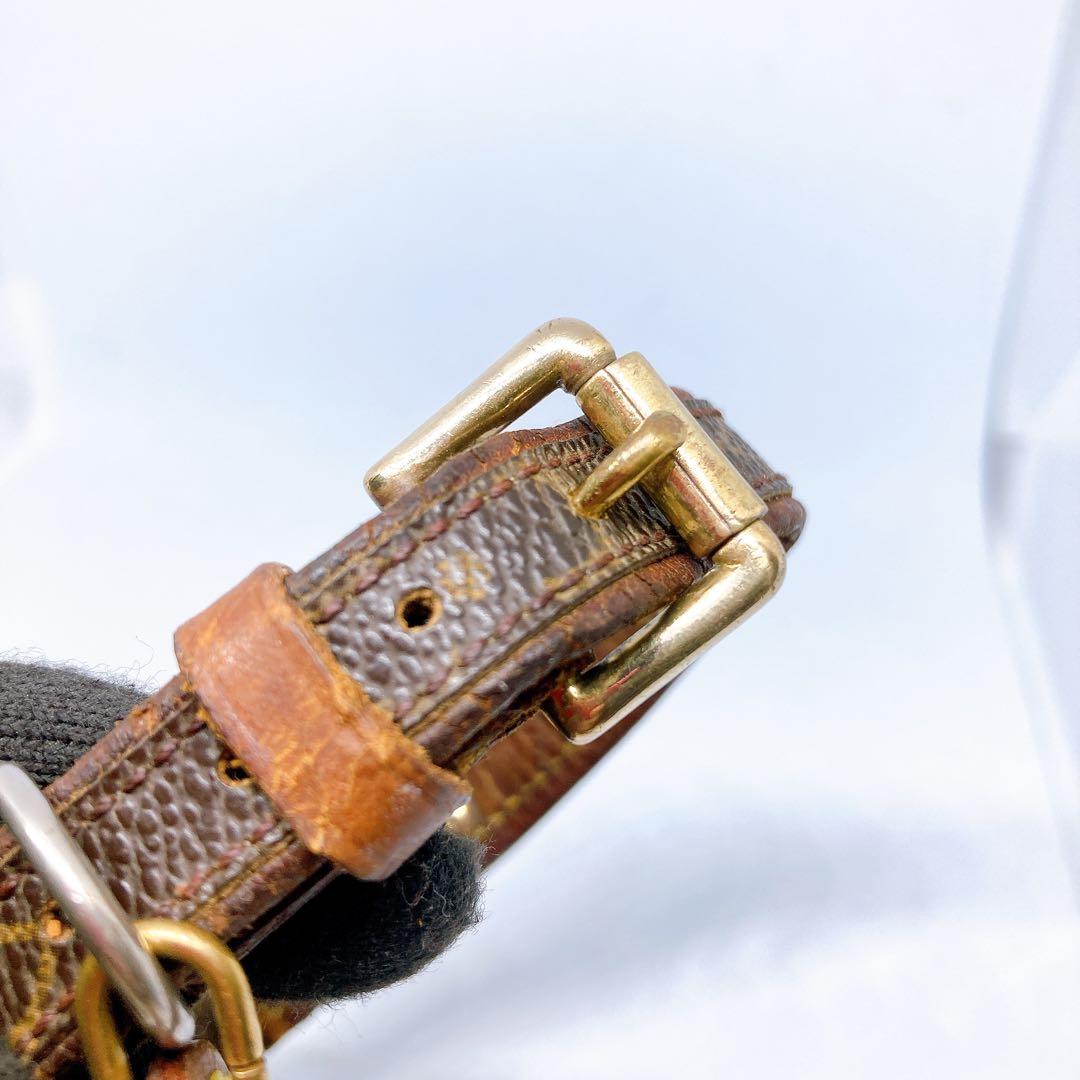 687 ルイヴィトン モノグラム　ペット用首輪　コリエバクスター　犬　猫