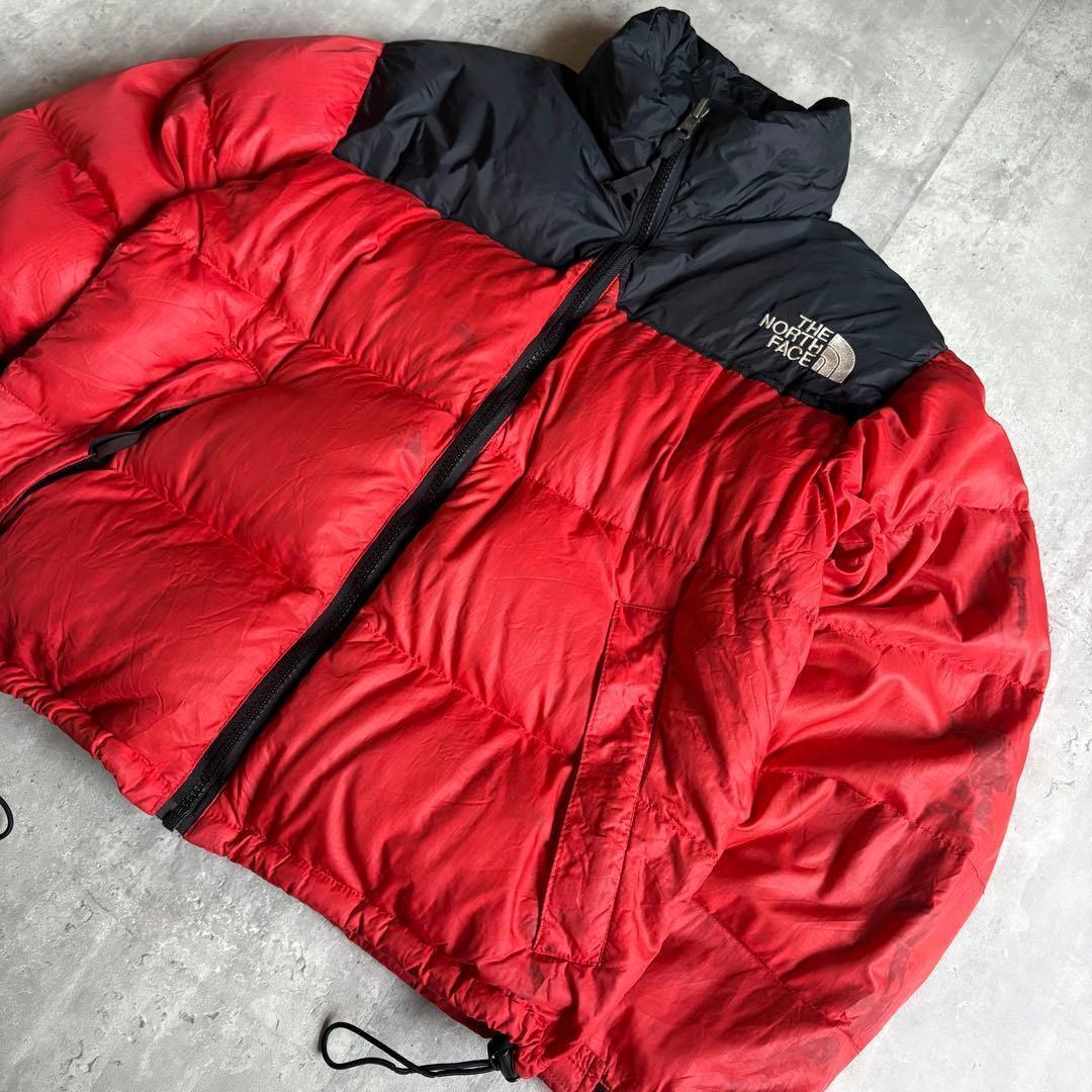【90s THE NORTH FACE】ヌプシ　ダウンジャケット　リバーシブル