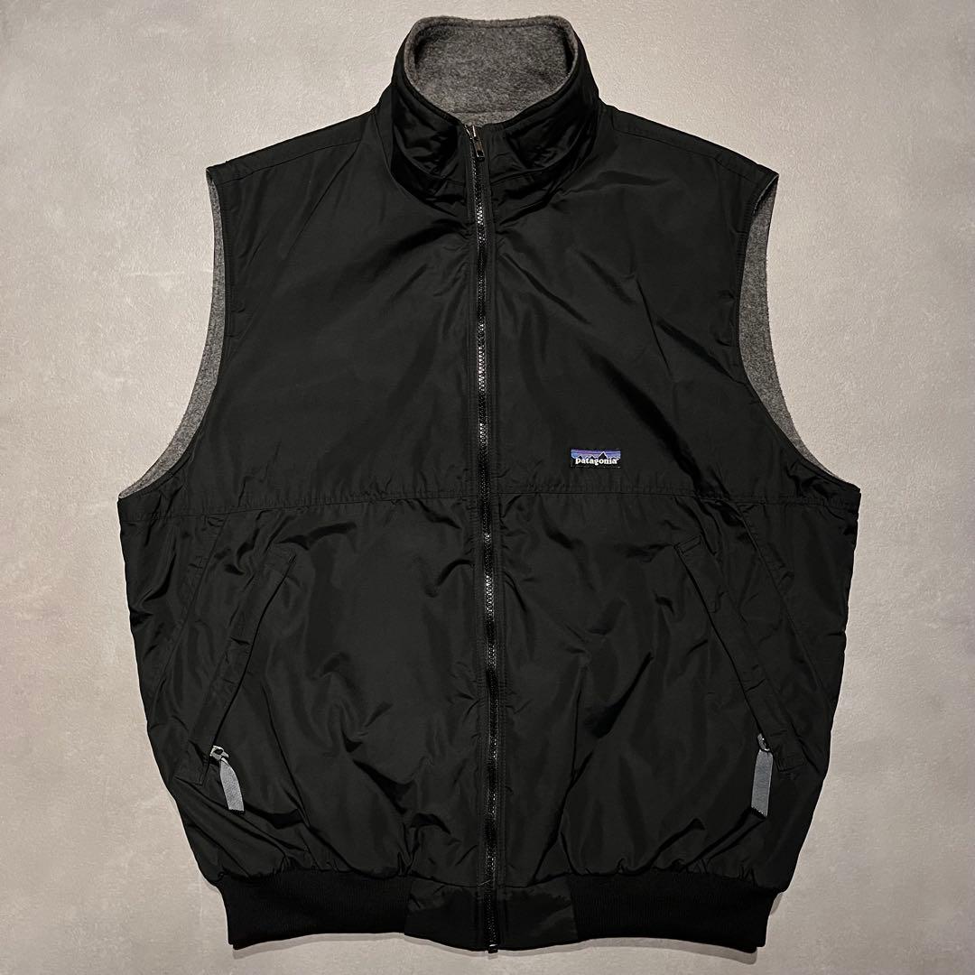 黒XL パタゴニア　シェルドシンチラベスト　patagonia ジャケット
