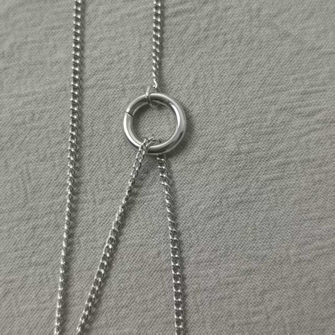 シルバー ネックレス LOEWE