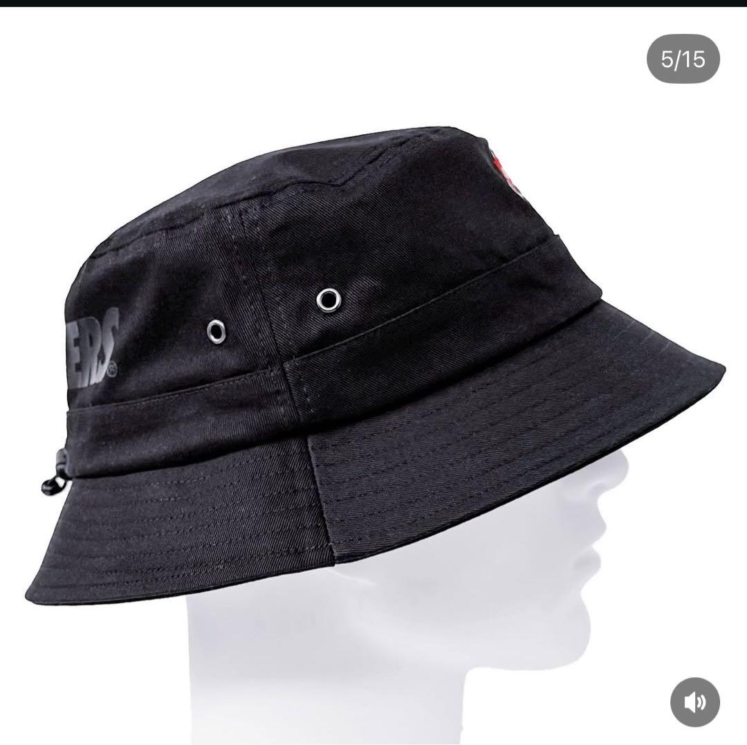 golfickers バケットハット ブラック HOLE592 ゴルフィッカーズ