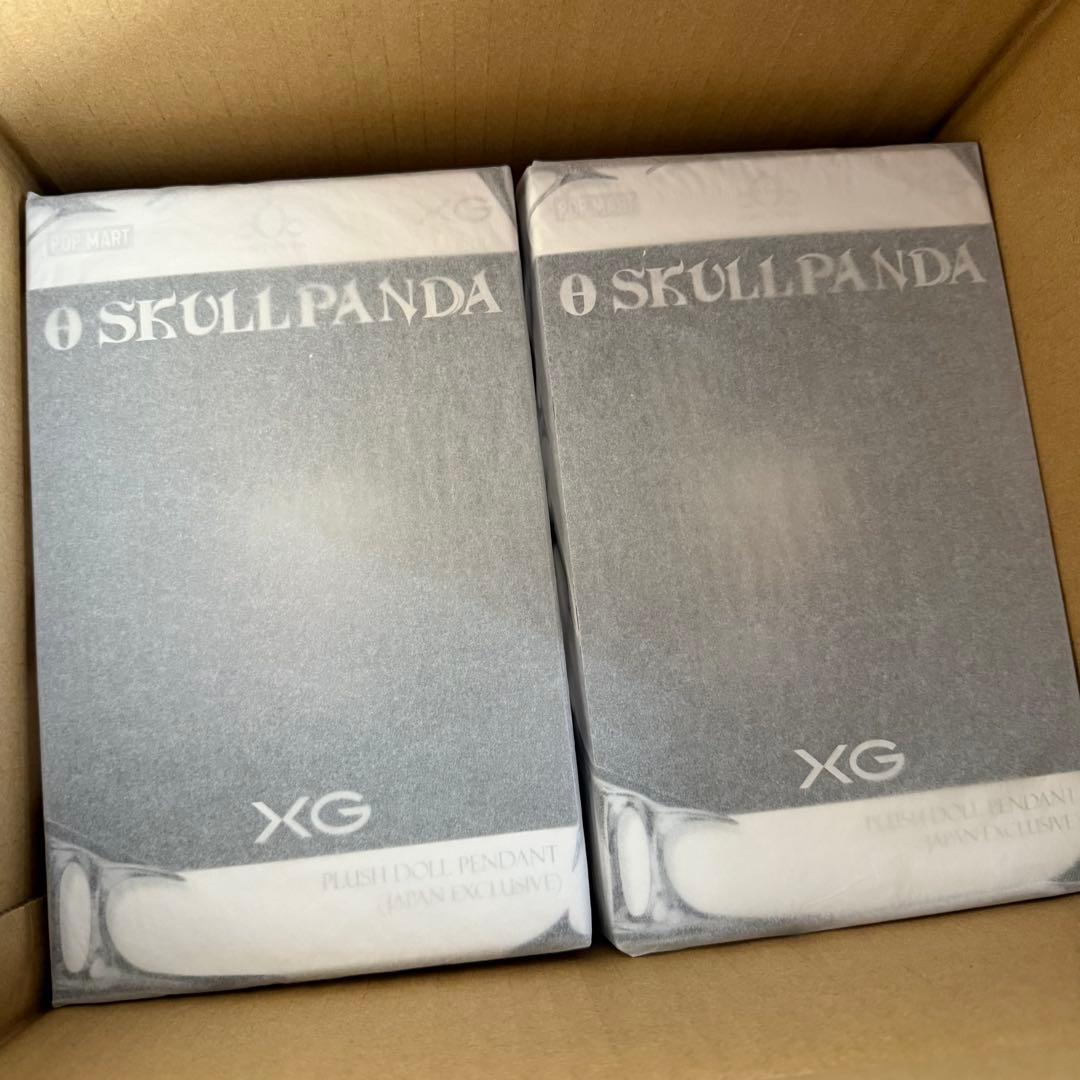 POP MART SKULLPANDA XG ぬいぐるみペンダント日本限定 2体