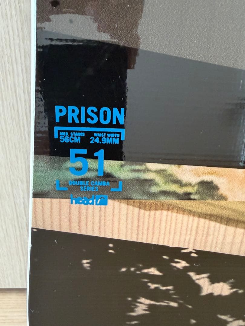 HEAD PRISON 151 ダブルキャンバー nxバインディング