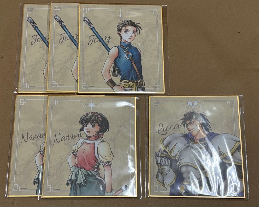 幻想水滸伝 幻水展 くじ引き堂 キャンバスボード