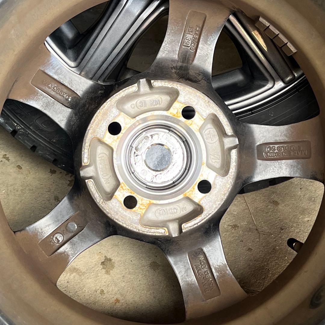 ① 165/70R14 スタッドレス タイヤホイール 4本セット