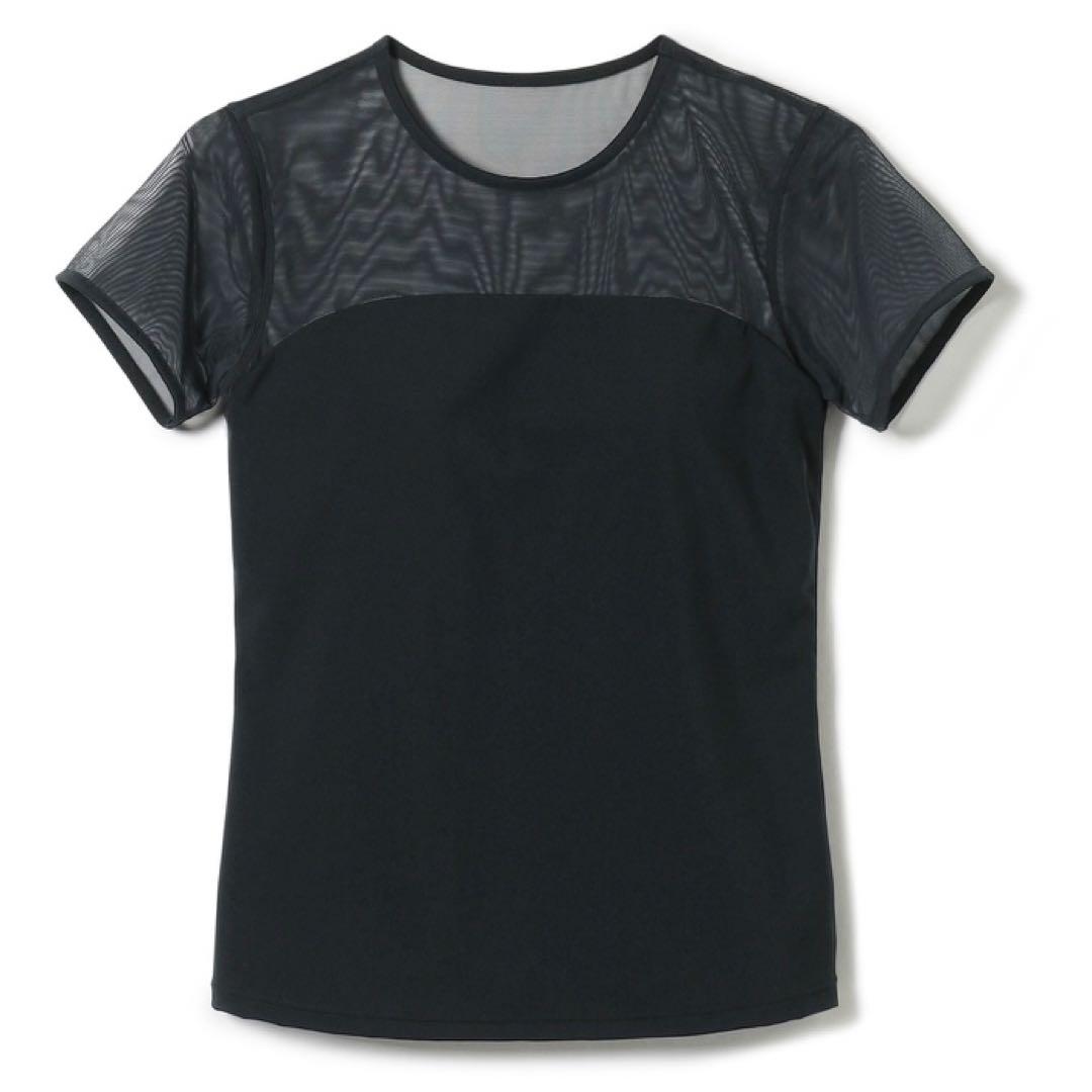 チャコット スムースライトトップ M 黒 ヨガウェア ダンス レオトップ ヨガ