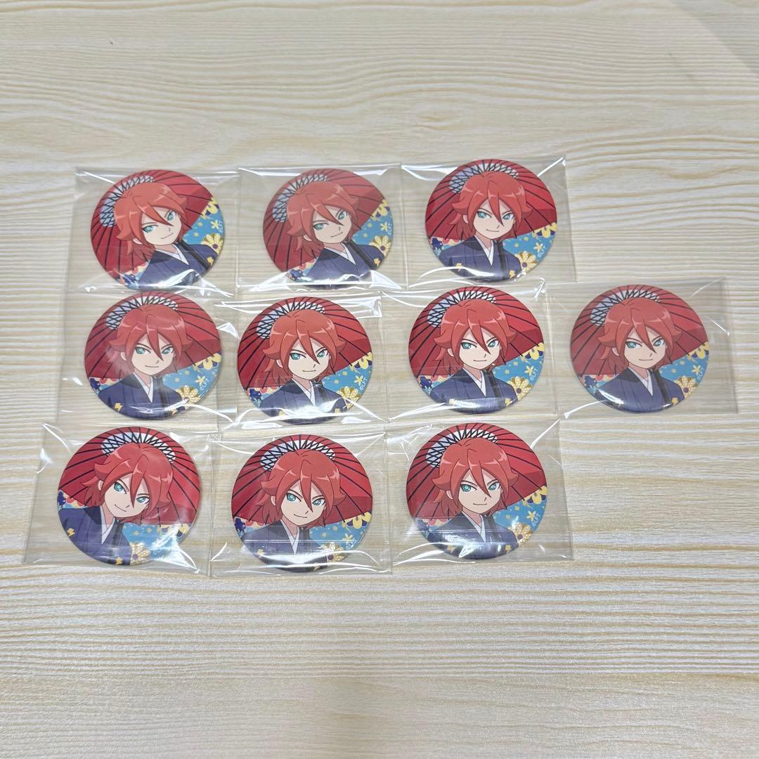 基山タツヤ 缶バッジ 袴