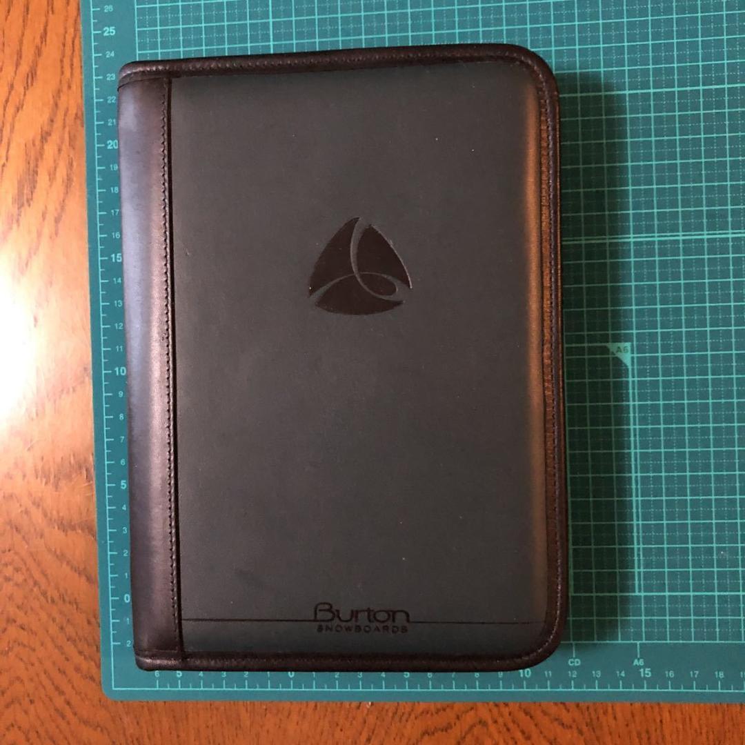 システム手帳（BURTON/CHAMPLAINLEAT）1997年バートン記念品