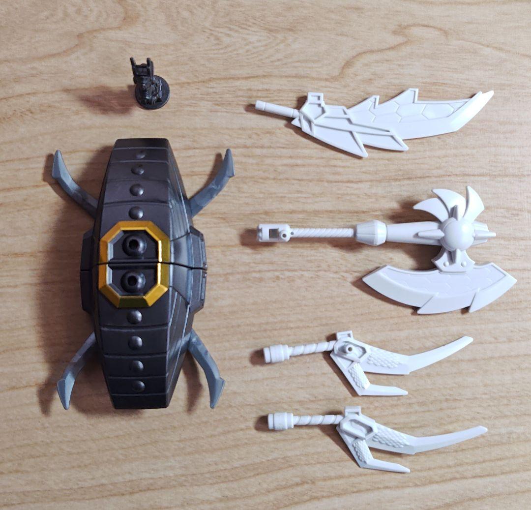 SDガンダム BB戦士 三国伝 No.352 戦神合身 蚩尤ガンダム 組立て済み