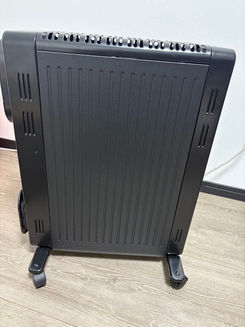 YAMAZEN DOLJ12 オイルレスヒーター　数回使用美品　ブラック