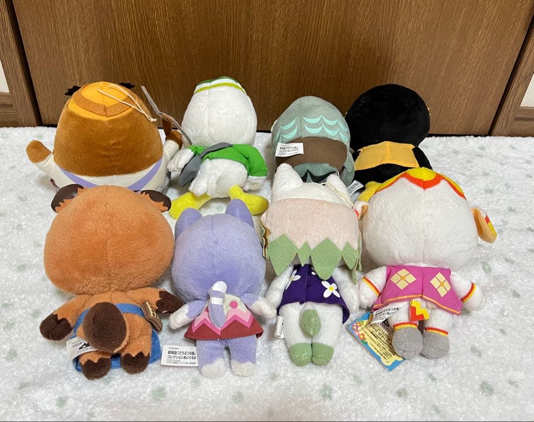 【希少】劇場版どうぶつの森　コレクションぬいぐるみ　8点