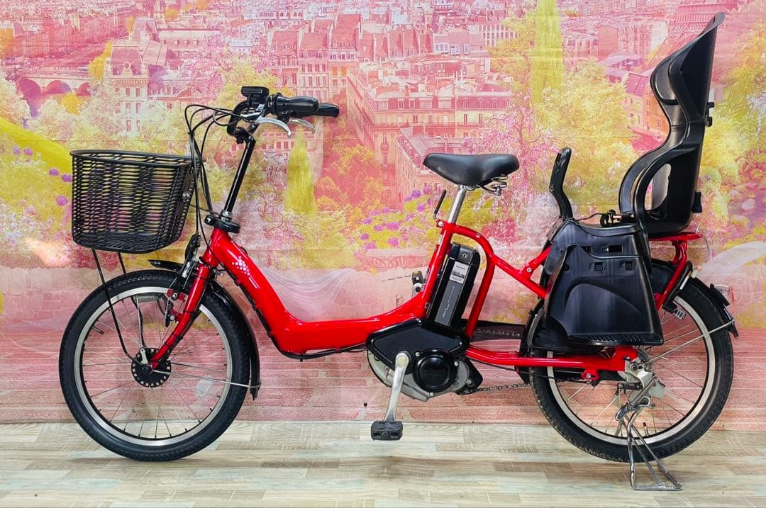 ZK3347 電動自転車 ブリヂストン 子供乗せ 20インチ 送料無料