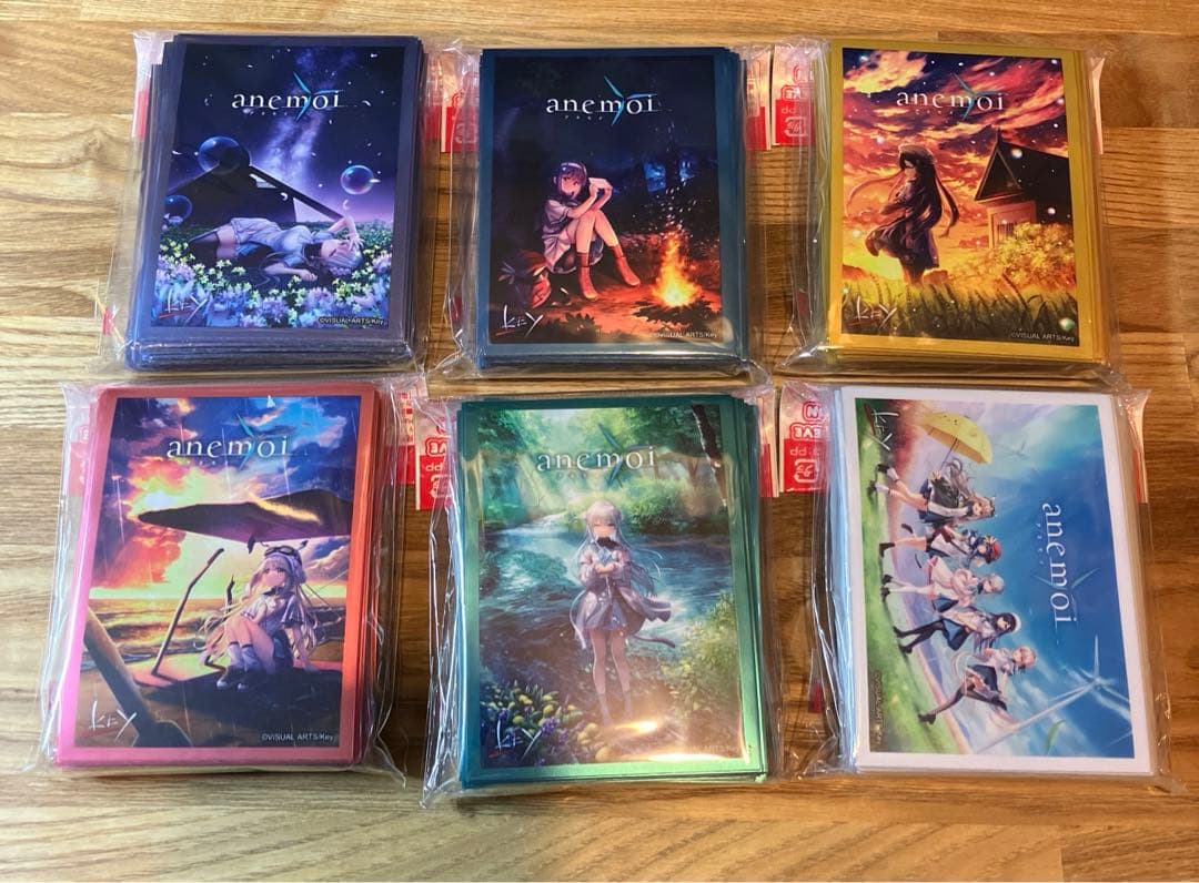 anemoi カードスリーブ　6種セット