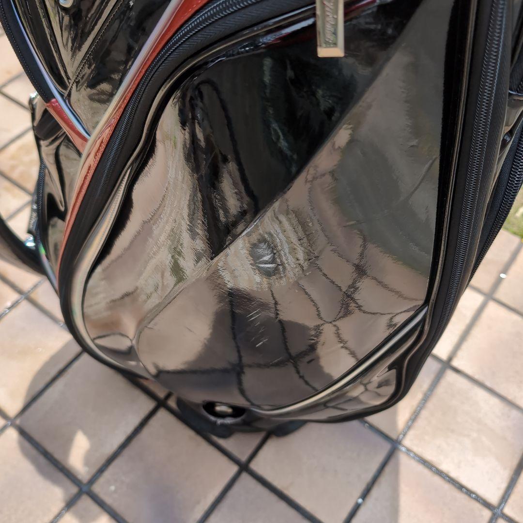 タイトリスト　キャディバッグ　エナメル