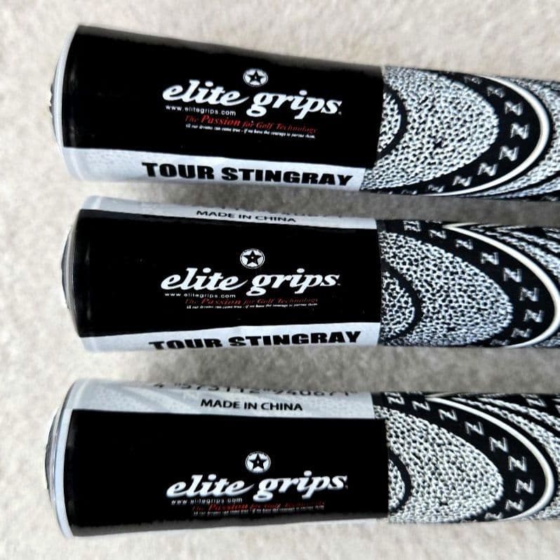 エリートグリップ　ツアースティングレー　M60　50g　バックライン有　ブラック