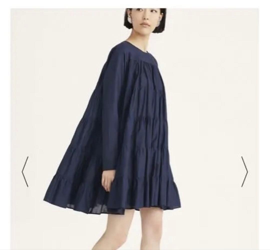 Merlette SOLIMAN DRESS ネイビー