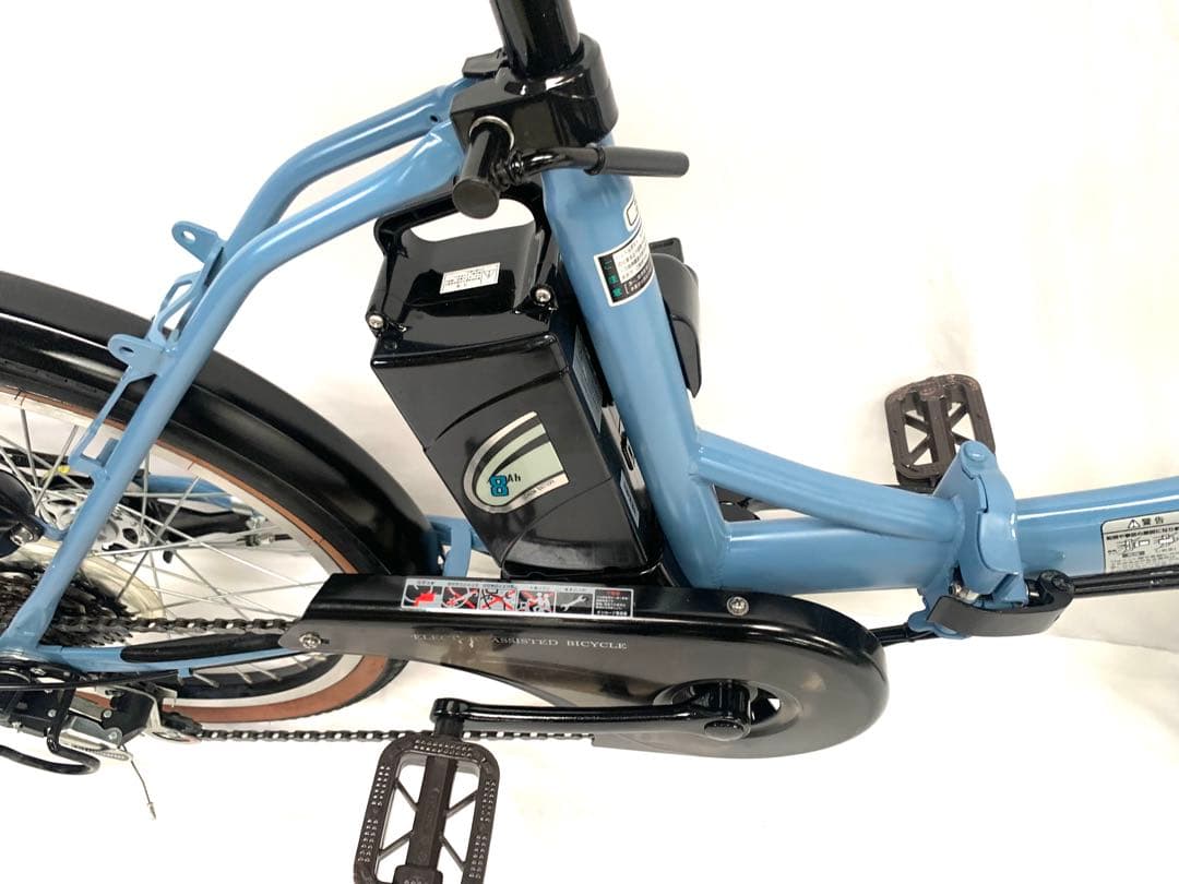 【即乘】Peltech折り畳み電動アシスト自転車20インチ 動作確認済