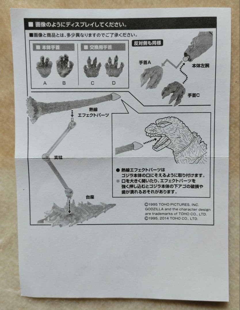 S.H.MonsterArts ゴジラ フィギュアバンダイ