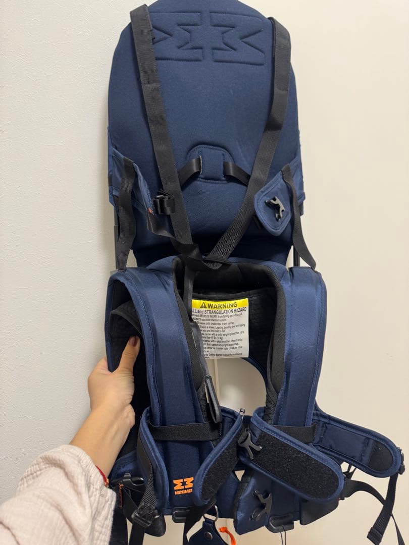 MINIMEIS G4 ショルダーキャリア ネイビー ほぼ未使用