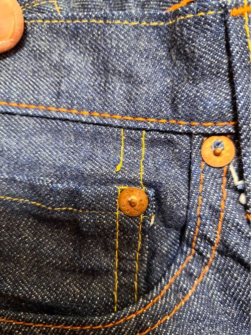 フルカウント　ストレートデニム32インチ