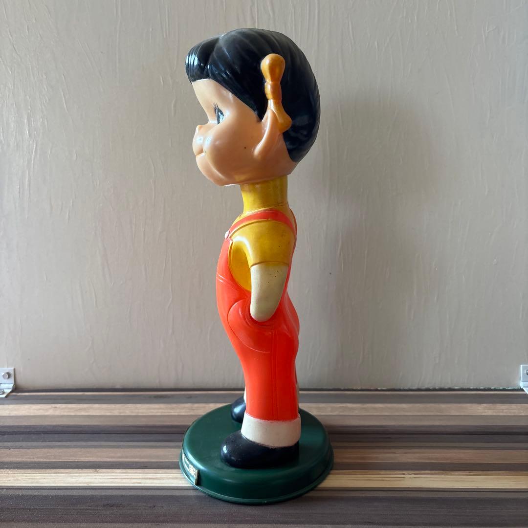 不二家　ペコちゃん　首振り人形　3体セット