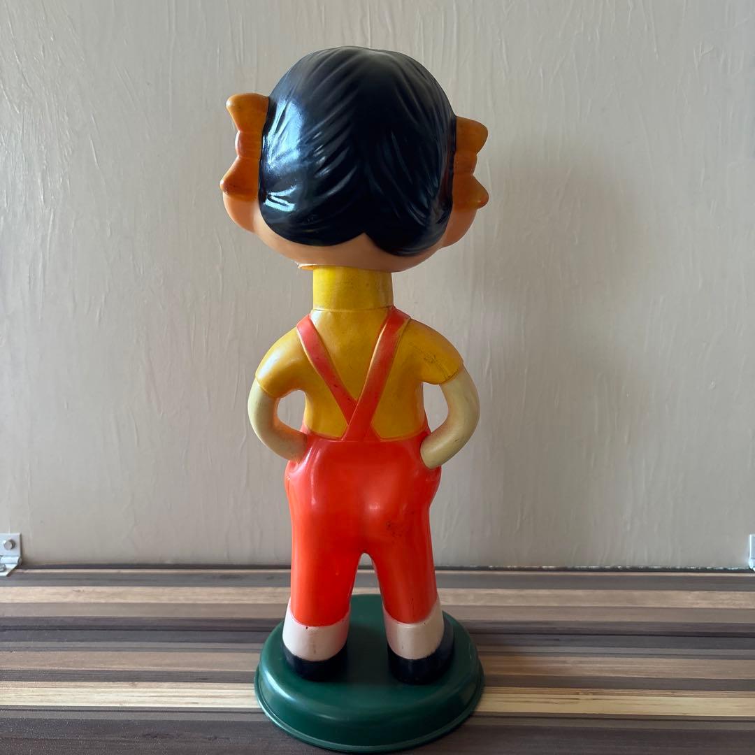 不二家　ペコちゃん　首振り人形　3体セット